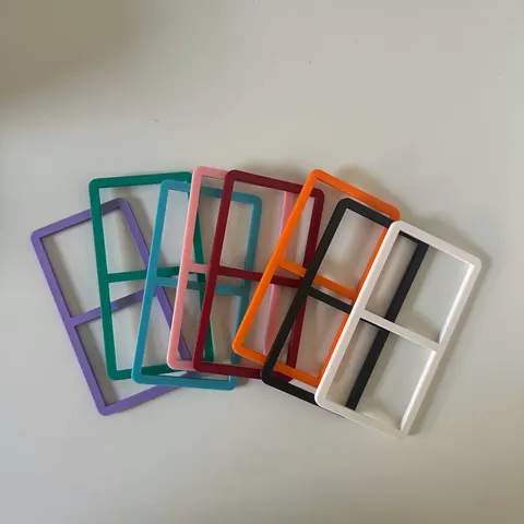 Snap fit frame - holds 2 photos